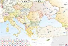 Χάρτης Νότιας Ευρώπης