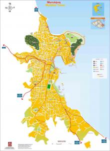 Χάρτης Πόλης Μυτιλήνης