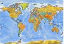 Παγκόσμιος  Χάρτης  - Gall_Stereographic