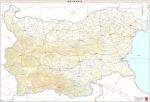 Χάρτης Βουλγαρίας (Ανάγλυφος)