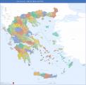 Χάρτης Με Όρια Νομών